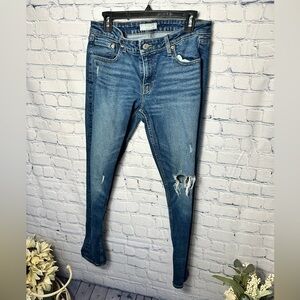 Levi’s 711 straight leg skinny low waist jeans